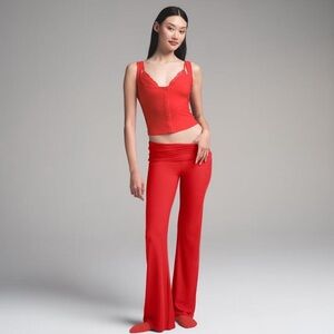 NWT! Skims Soft Lounge Fold Over Pant S